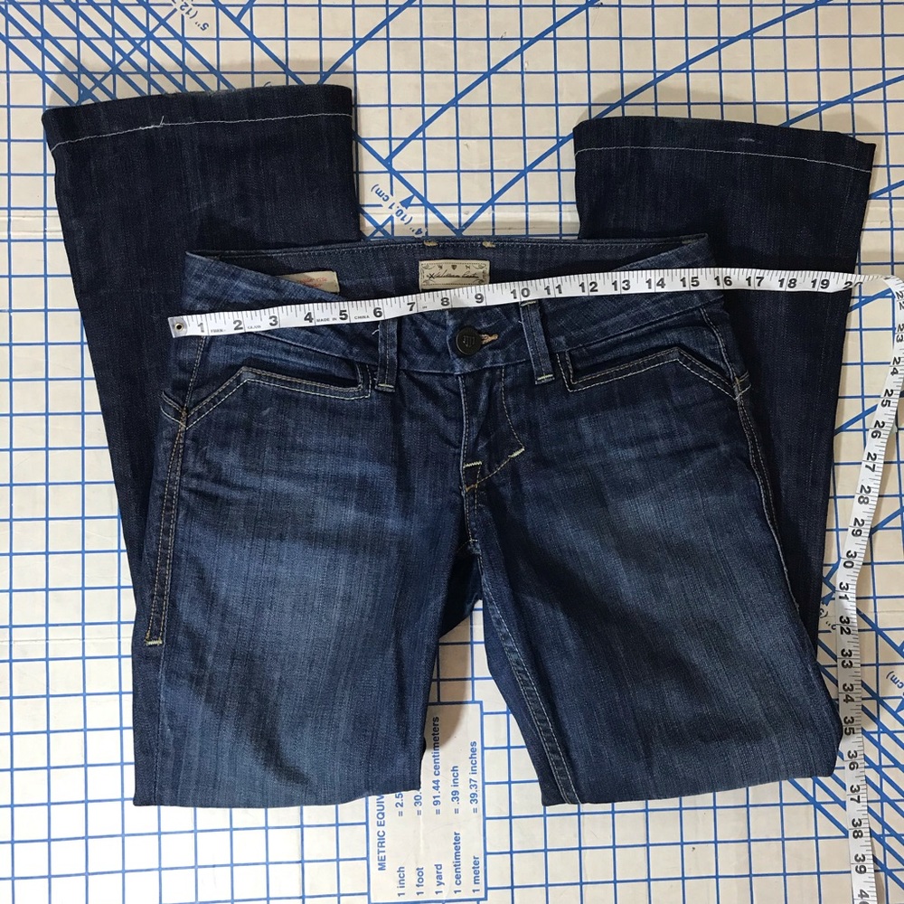 Savoy cut trouser denim jean William Rast euc